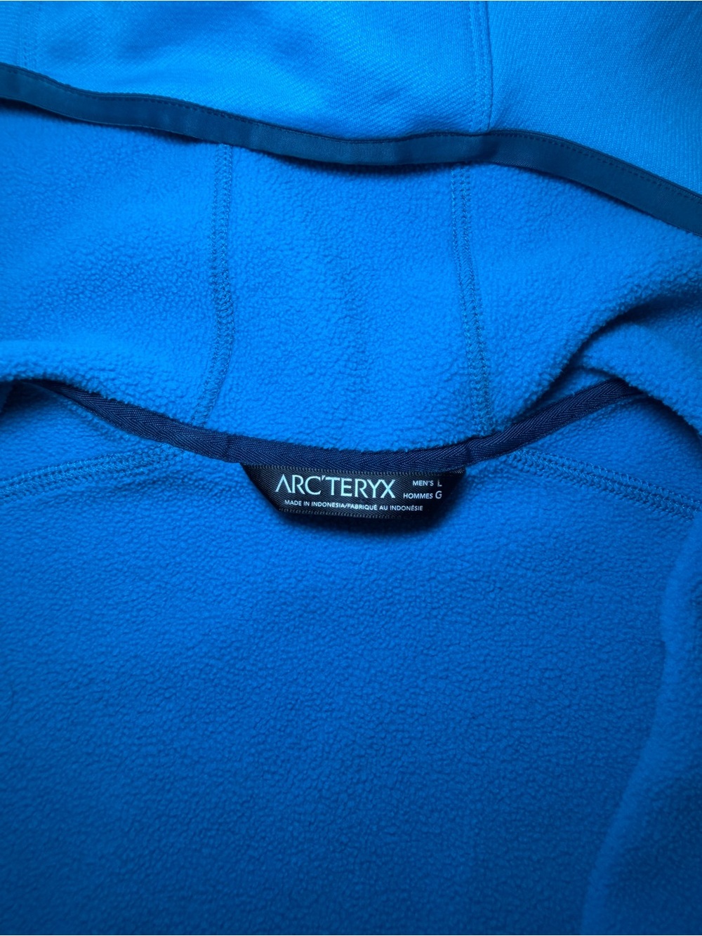 Arc'teryx Men's Arenite Hoody Fleece Jacket Blue Size Large - Picture 12 of 14